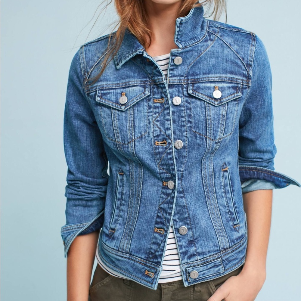Anthropologie Pilcro Denim Jacket
